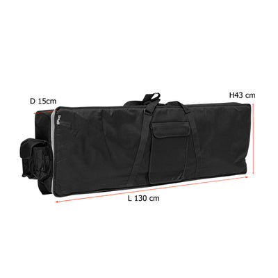 Stagg K10-130 Carry Case for Keyboards up to 130 x 43 x 15 cm - Fair Deal Music