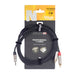 Stagg NYC3/MPS2CMR 3M/10F SPLIT minST.PL-2RCAm DL - Fair Deal Music