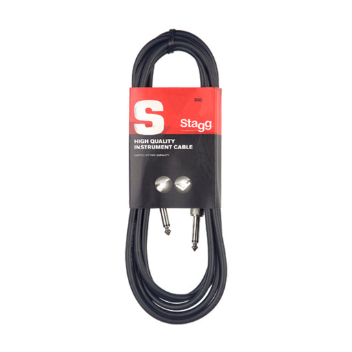 Stagg SGC10 Instrument cable, jack/jack (m/m), 10 m (33"), S-series - Fair Deal Music