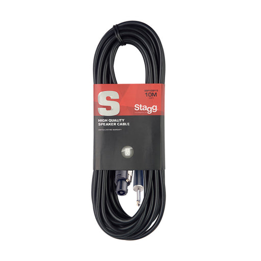 Stagg SSP10SP15 Speaker cable, SPK/jack, 10 m (33') - Fair Deal Music