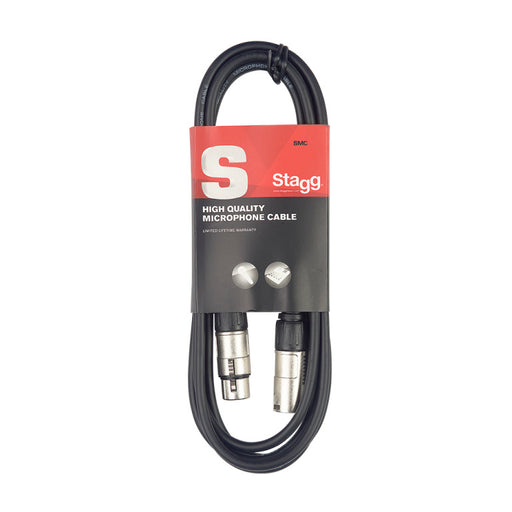 Stagg SMC10 Microphone cable, XLR/XLR (m/f), 10 m (33') - Fair Deal Music