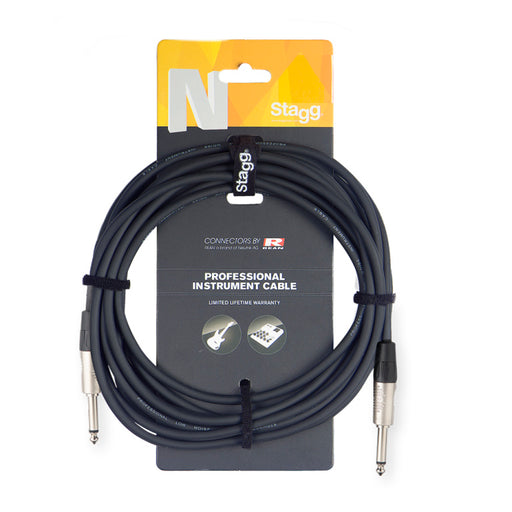 Stagg NGC1,5R 1,5M/5FT Instrument Cable Deluxe - Fair Deal Music