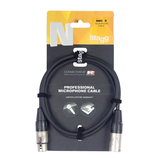 Stagg NMC3R Microphone cable, XLR/XLR (m/f), 3 (10'), N-series - Fair Deal Music