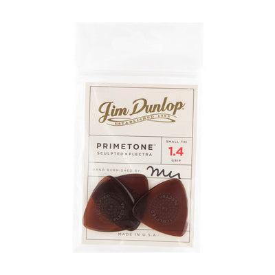 Jim Dunlop Primetone Sculpted, Small Tri Grip Pick 1.4mm (Pack of 3) - Fair Deal Music