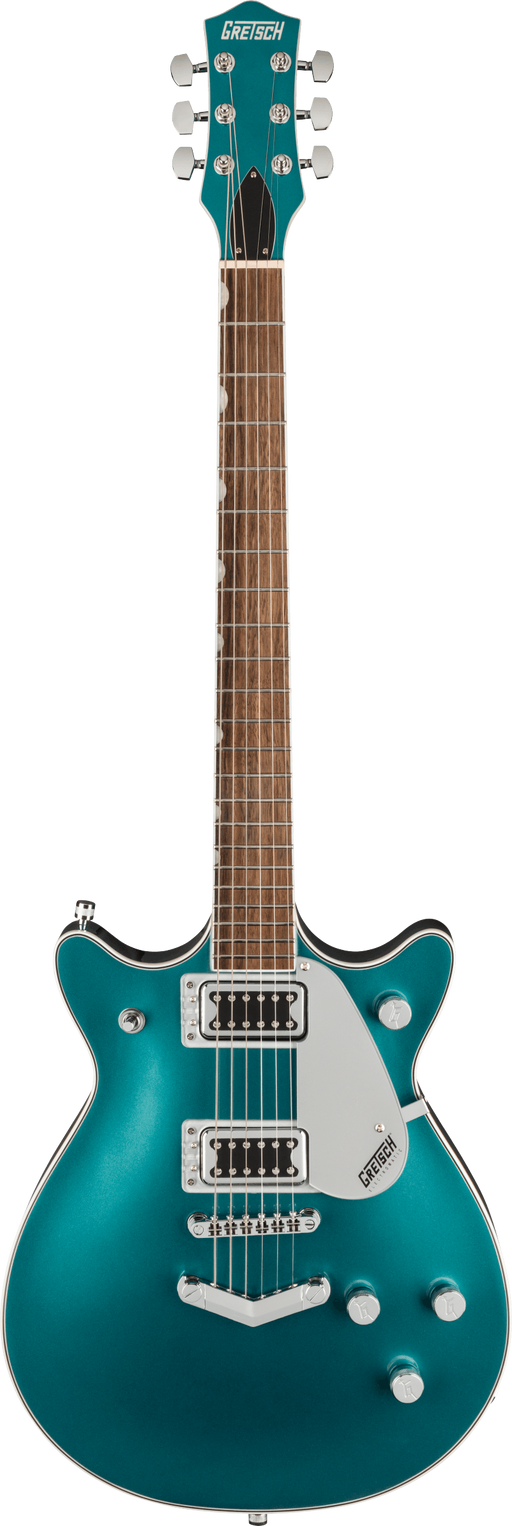 Gretsch G5222 Electromatic Double Jet BT with V-Stoptail, Laurel Fingerboard, Ocean Turquoise, Ex Display - Fair Deal Music
