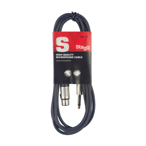 Stagg SMC6XP Microphone cable, XLR/jack (f/m), 6 m (20') - Fair Deal Music