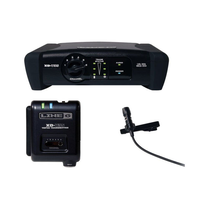 Line 6 XD-V35L Digital Lavalier Wireless Condenser Microphone System - Fair Deal Music