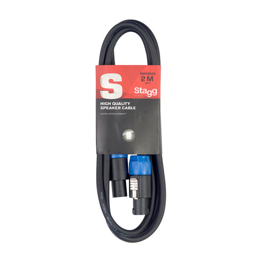 Stagg SSP2SS25 Speaker cable, SPK/SPK, 2 m (6') - Fair Deal Music