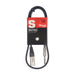 Stagg SAC1PSXM DL 1m/3ft Male XLR to TRS Jack - Fair Deal Music