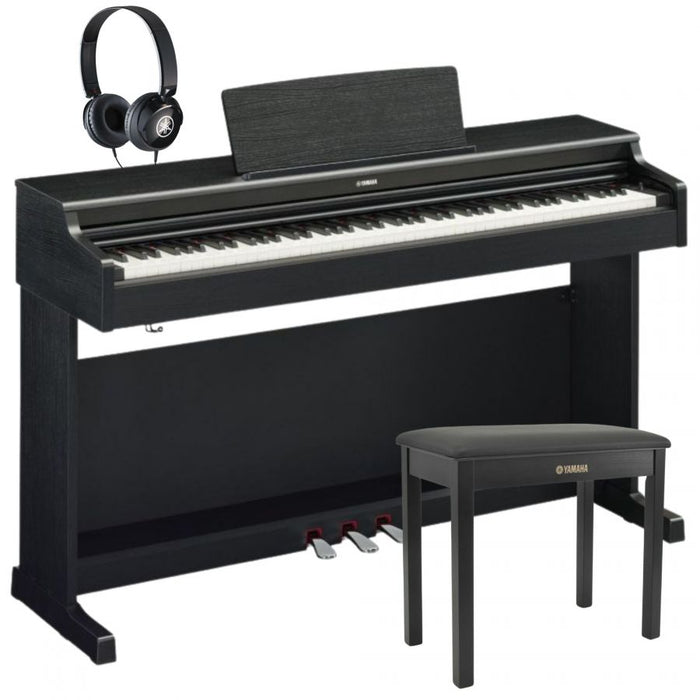 Yamaha YDP-165B Arius Digital Piano Black Walnut Bundle - Fair Deal Music