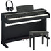 Yamaha YDP-165B Arius Digital Piano Black Walnut Bundle - Fair Deal Music