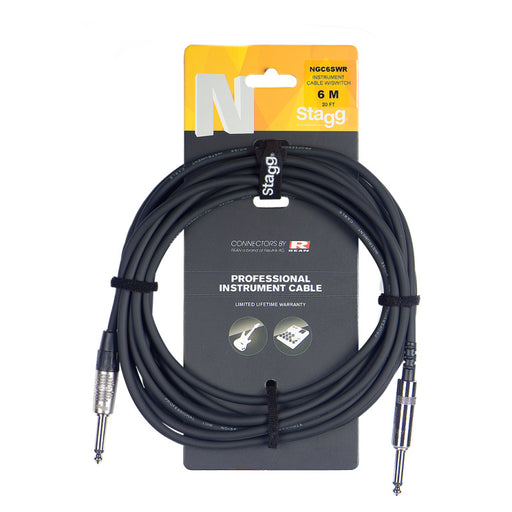 Stagg NGC6SWR 6M/20F GT Instrument Cable W/Switch DL - Fair Deal Music