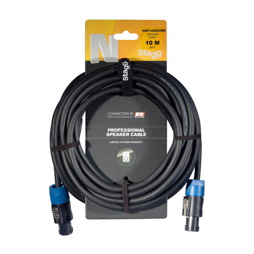 Stagg NSP10SS25BR Speaker cable, SPK/SPK (m/m), 10 m (33') - Fair Deal Music