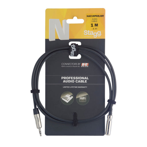 Stagg NAC3MPSMJSR 3M/10F AUDIO miSTPL-miSTJK DLX - Fair Deal Music