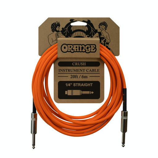 Orange CA036 Crush Instrument Cable Straight, 6m/20ft - Fair Deal Music