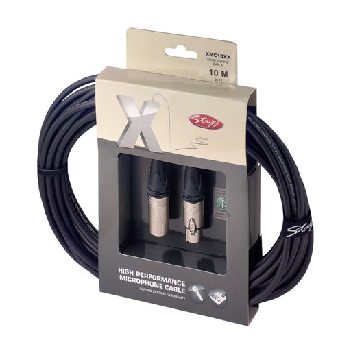 Stagg XMC10XX Microphone cable, XLR/XLR (m/f), 10 m (33') - Fair Deal Music
