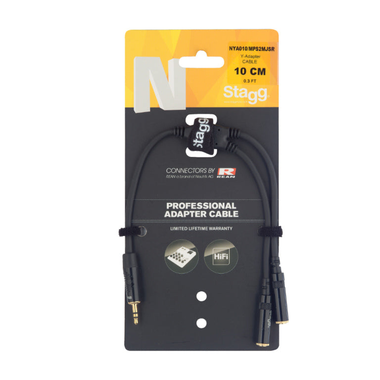 Stagg NYA010/MPS2MJSR 10C/0.3F YAD miSTPL-2miSTJK DL - Fair Deal Music