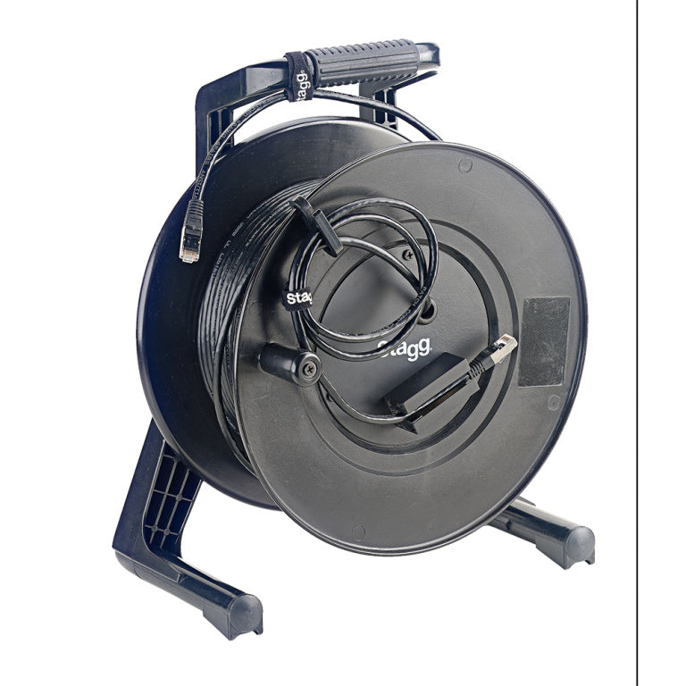 Stagg NCC50RJRL 50M/160F RJ45-CT6 SFTP CB-REEL - Fair Deal Music