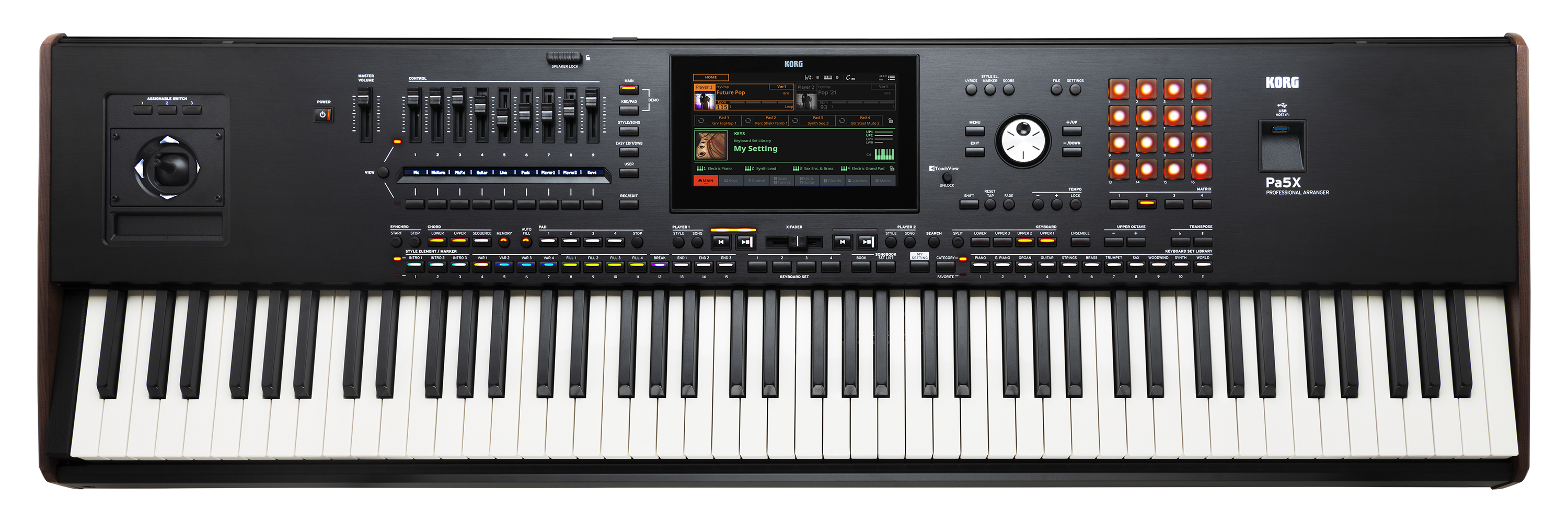 Korg Pa5x 88-Note Professional Arranger Keyboard - Fair Deal Music