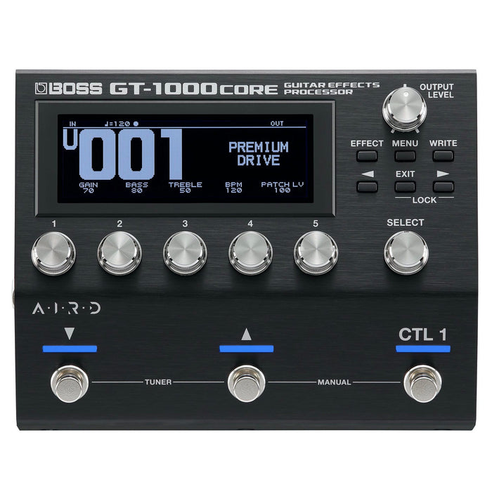 Boss GT-1000CORE Guitar Effects Processor Pedal - Fair Deal Music