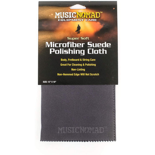 MusicNomad Super Soft Edgeless Microfiber Suede Polishing Cloth - Fair Deal Music