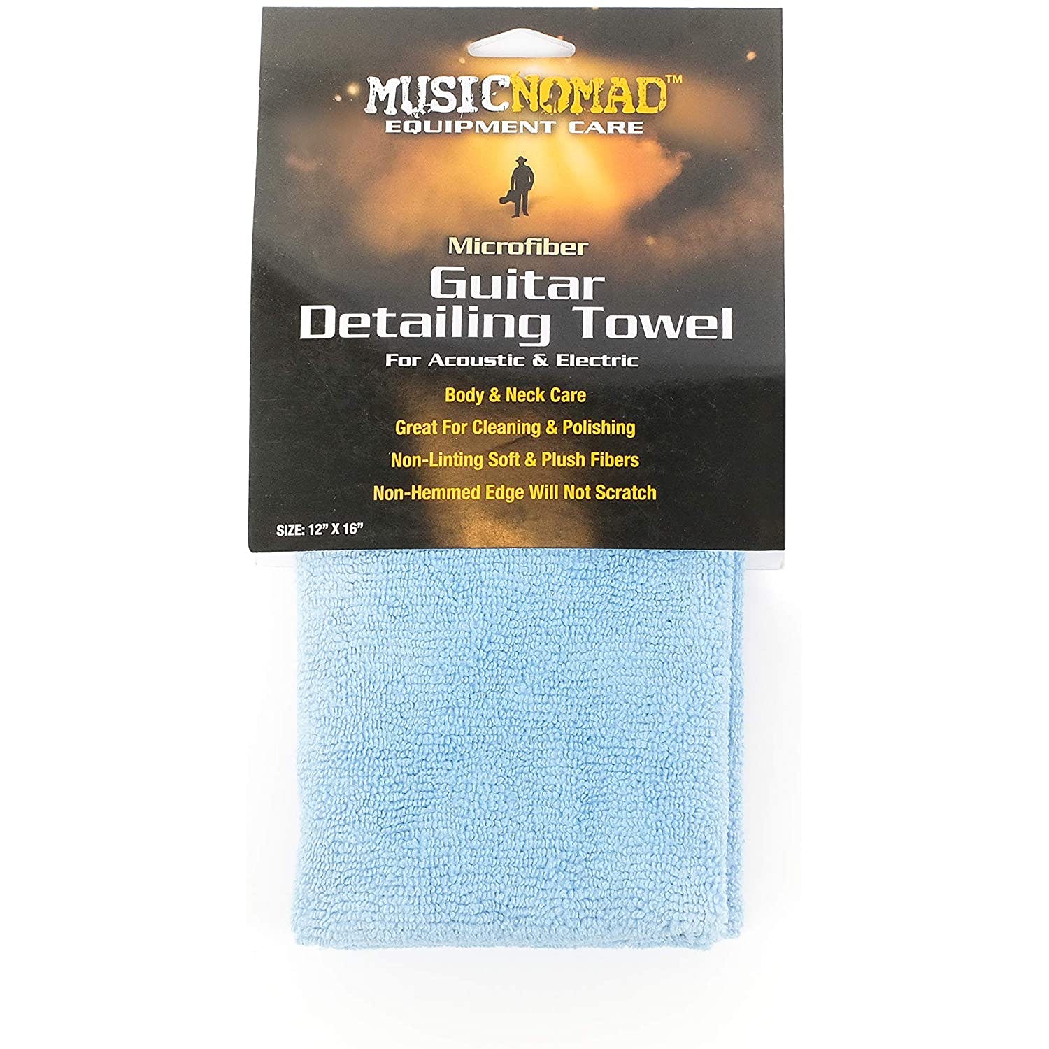MusicNomad Edgeless Microfiber Guitar Detailing Cloth - Fair Deal Music
