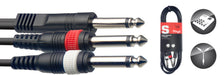 Stagg SYC3/P2P E 3M/10FT Split MLD Plug-2 Plug - Fair Deal Music