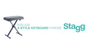 Stagg KEB-A30 Adjustable Keyboard 'X' Stool - Fair Deal Music