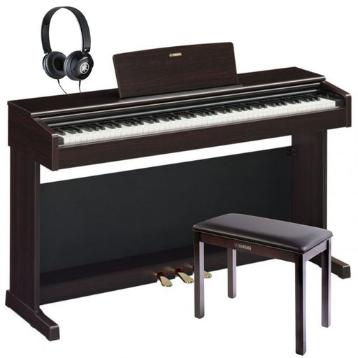 Yamaha YDP-145R Arius Digital Piano Dark Rosewood Bundle - Fair Deal Music