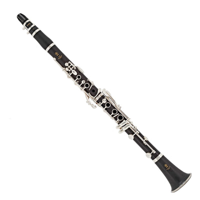 Yamaha YCL-450M Duet+ Intermediate B♭ Clarinet - Grenadilla Body Silver-Plated Keys & Ligature - Fair Deal Music