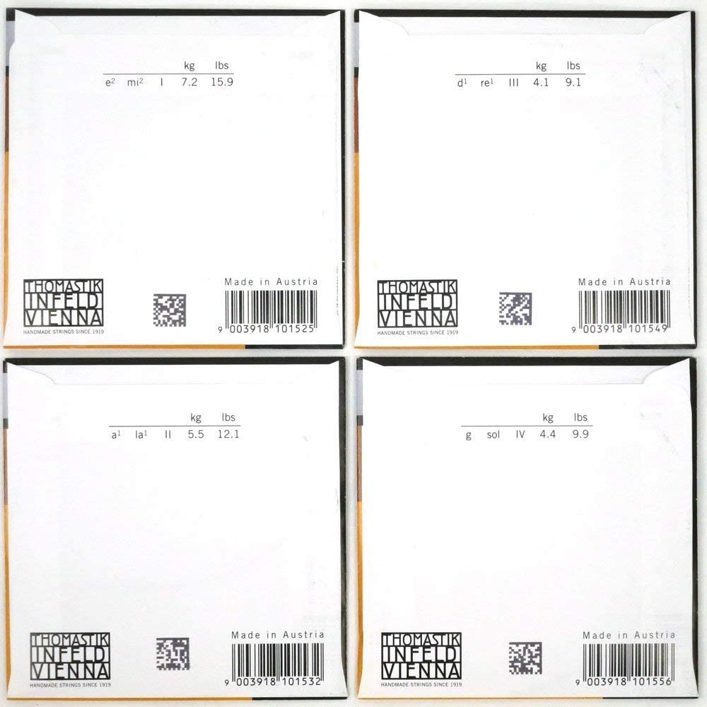 Dominant 135 4/4 Size Violin Strings - Set of 4 - Fair Deal Music