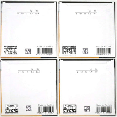 Dominant 135 4/4 Size Violin Strings - Set of 4 - Fair Deal Music