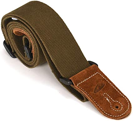 Leathergraft Cotton Strap, Khaki - Fair Deal Music