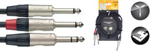 Stagg NYC3/PS2PR 3M/10F Split St.Plug-2Plug DLX - Fair Deal Music