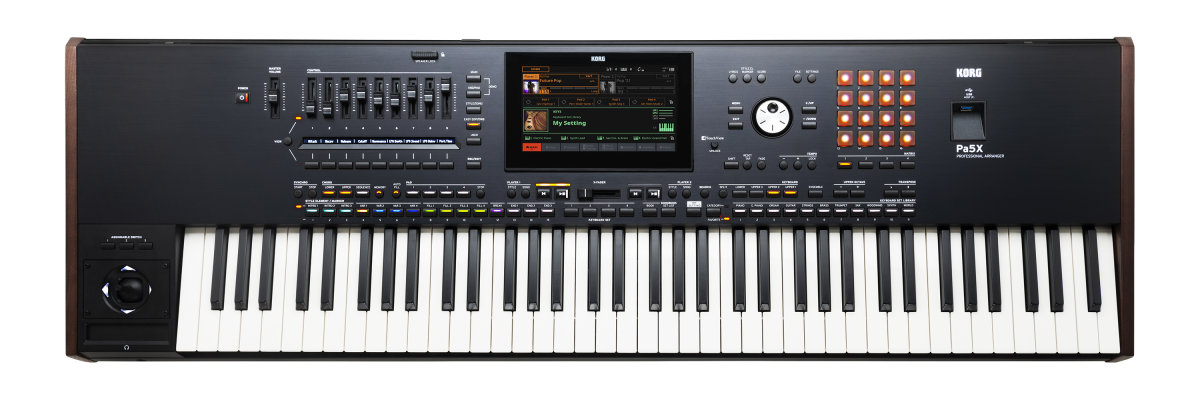 Korg Pa5x 76-Note Professional Arranger Keyboard, Nearly New - Fair Deal Music