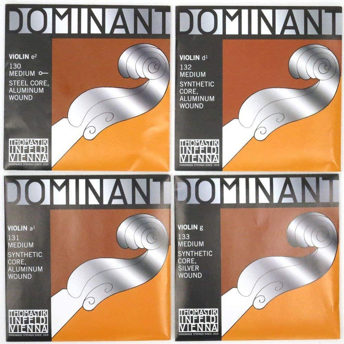Dominant 135 4/4 Size Violin Strings - Set of 4 - Fair Deal Music