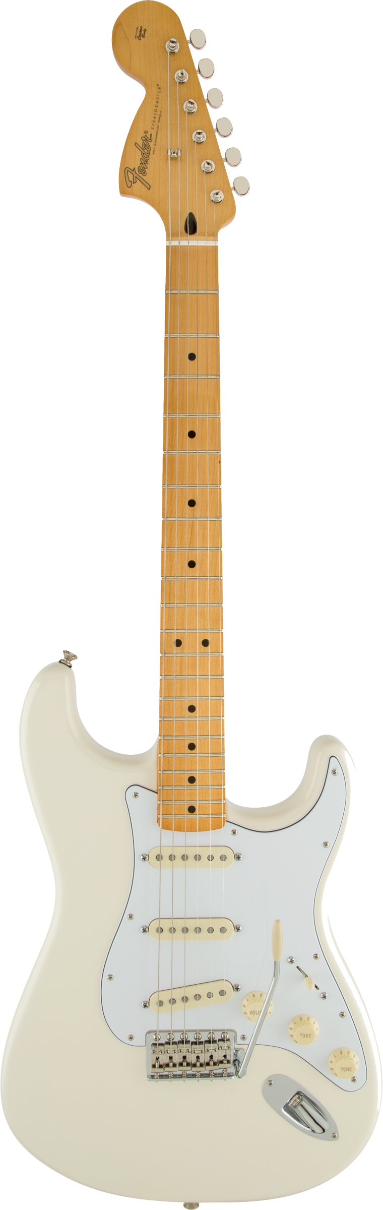Fender Jimi Hendrix Stratocaster Olympic White, Electric Guitar - Fair Deal Music