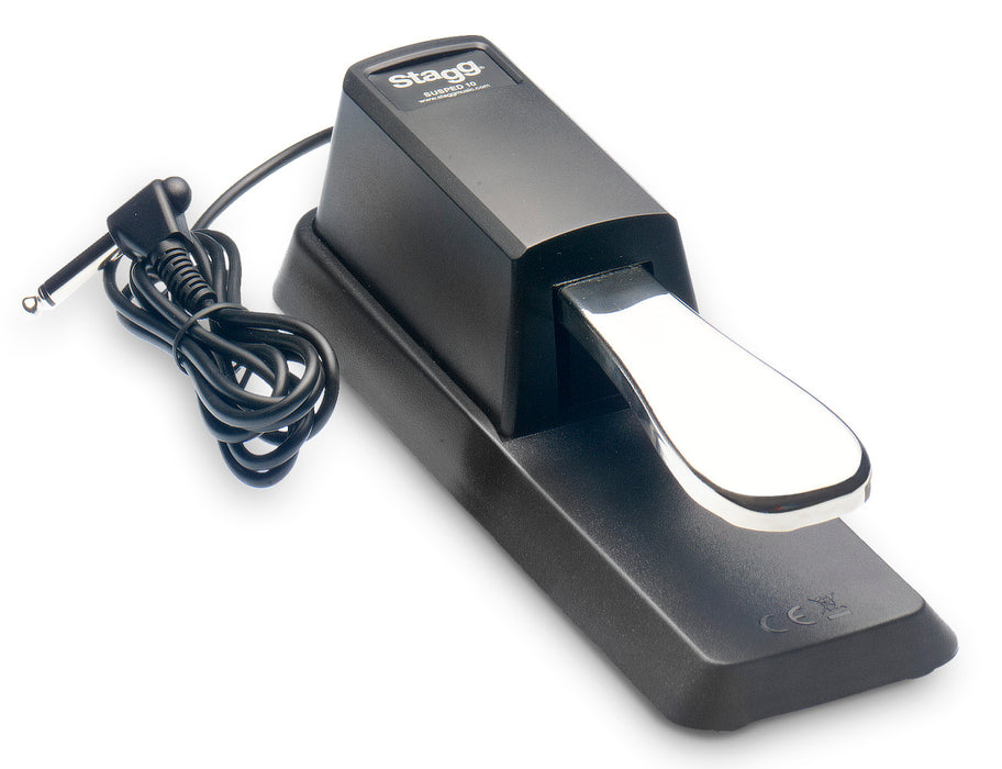 Stagg SUSPED 10 Universal Sustain Pedal for Digital Pianos & Keyboards - Fair Deal Music
