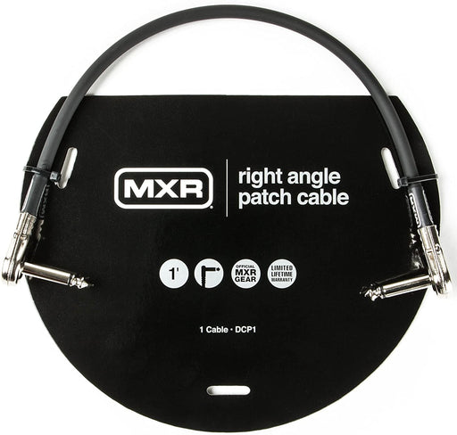 MXR DCP1 Patch Cable 1ft Black - Fair Deal Music