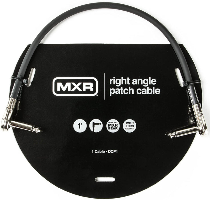 MXR DCP1 Patch Cable 1ft Black - Fair Deal Music