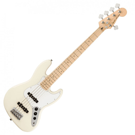 Squier Affinity Jazz Bass V MN, Olympic White - Fair Deal Music