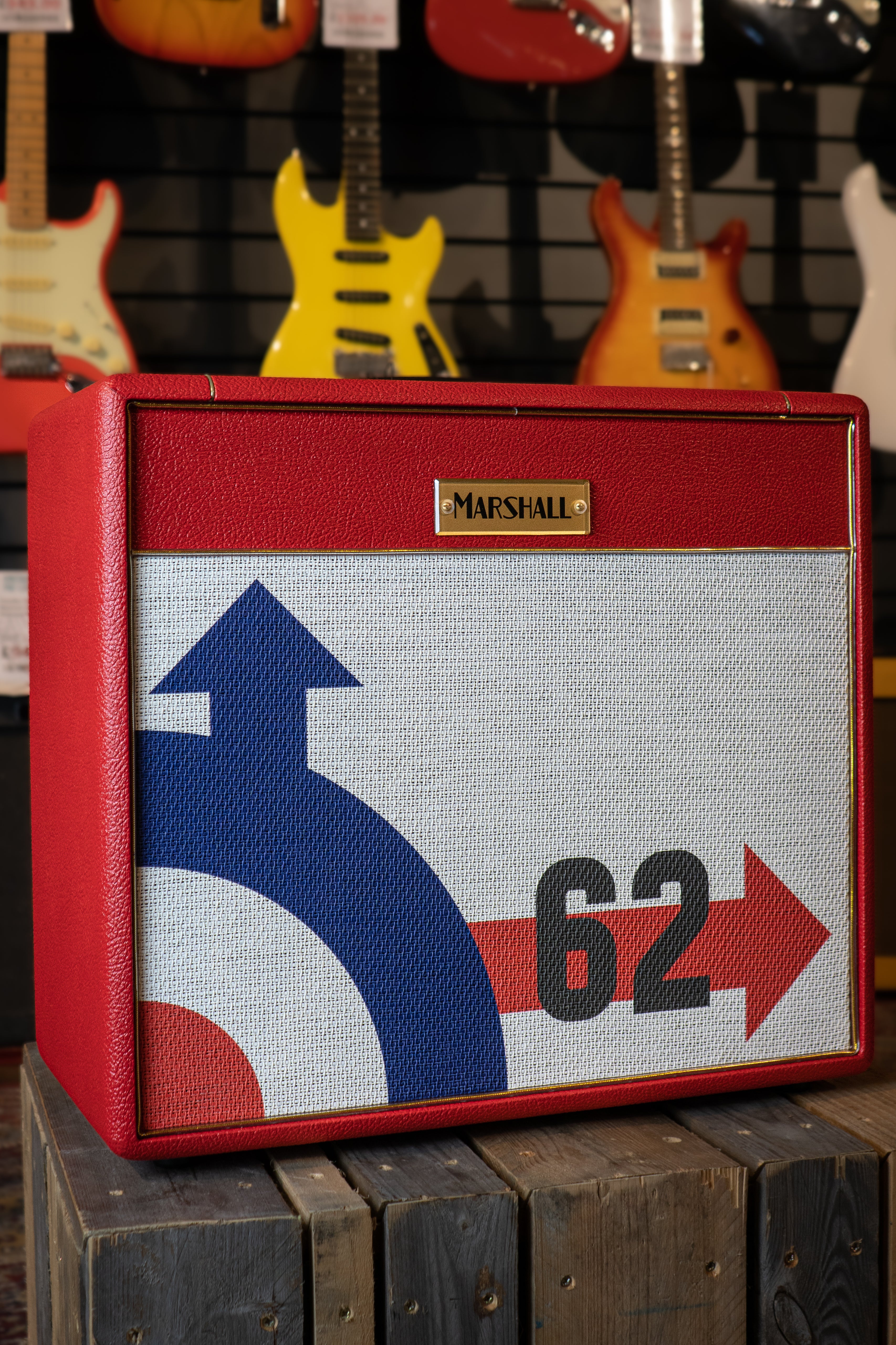 Marshall SV20C Target Amp 20W 1x10 Combo, Red - EX-DISPLAY - Fair Deal Music