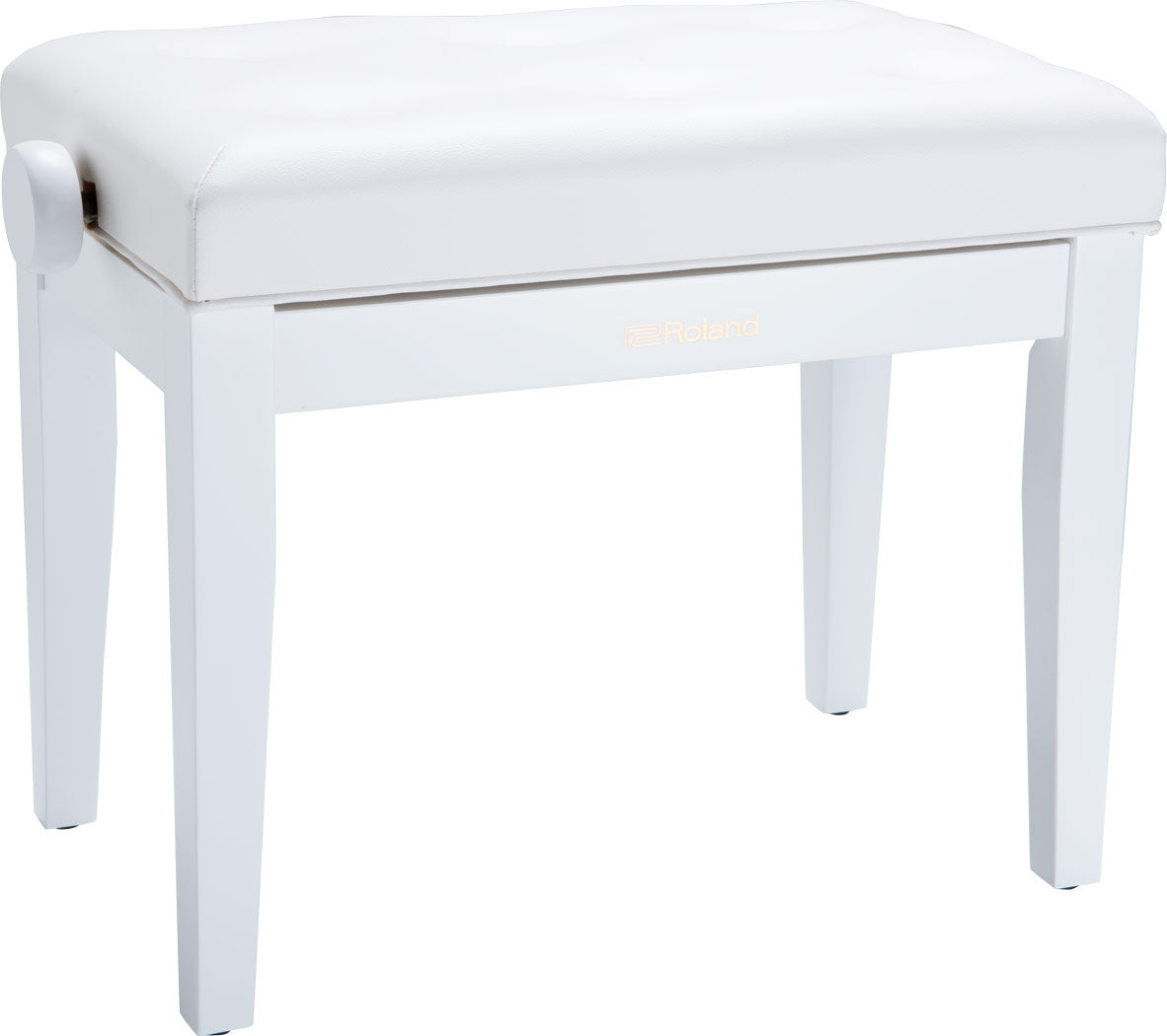 Roland RPB-300WH Adjustable Piano Bench in Satin White - Fair Deal Music