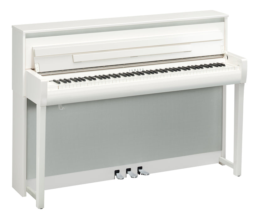 Yamaha CLP-785PWH Clavinova Digital Piano Polished White - Fair Deal Music