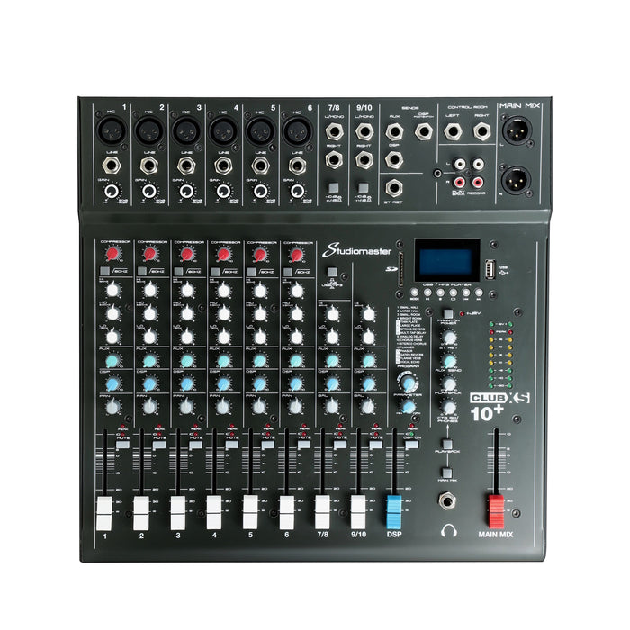 Studiomaster Club XS 10+ Mixer - Fair Deal Music