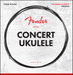 Fender Concert Ukulele Strings - Fair Deal Music