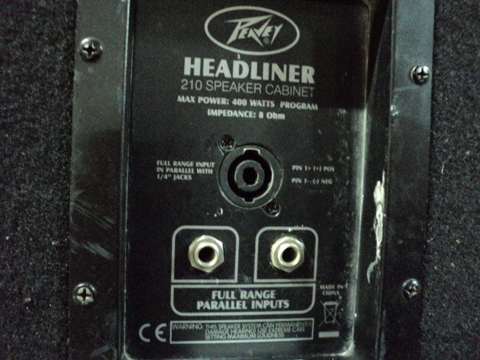 Peavey 2 X 10 Bass cab - Headliner 210 USED - Fair Deal Music
