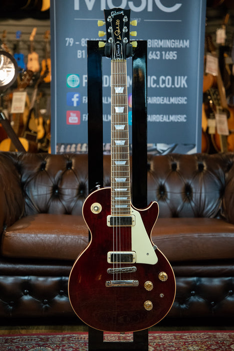 Gibson 2015 Les Paul Deluxe Wine Red, USED - Fair Deal Music