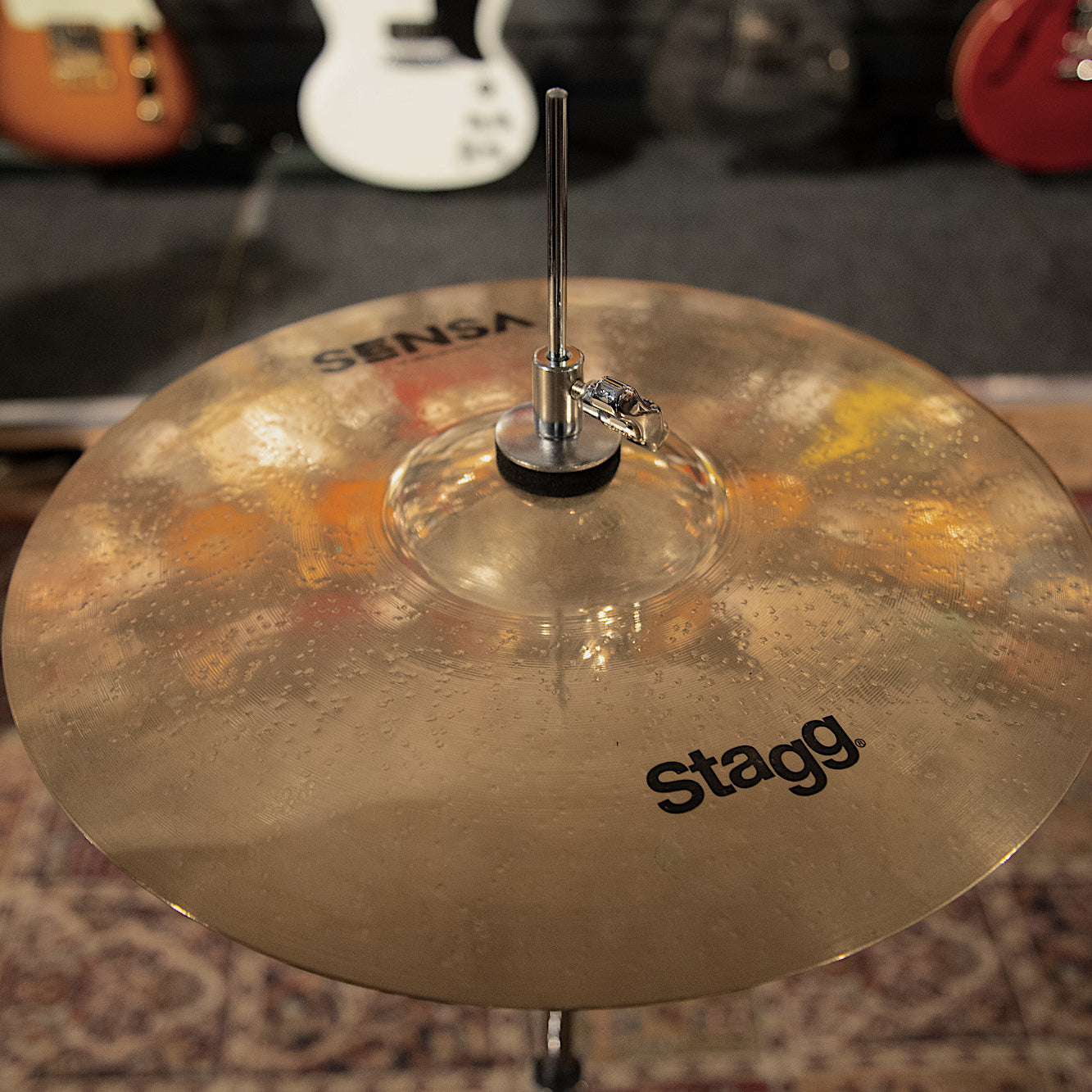 Stagg Sensa 14" Medium Hi Hats, Ex-Display - Fair Deal Music