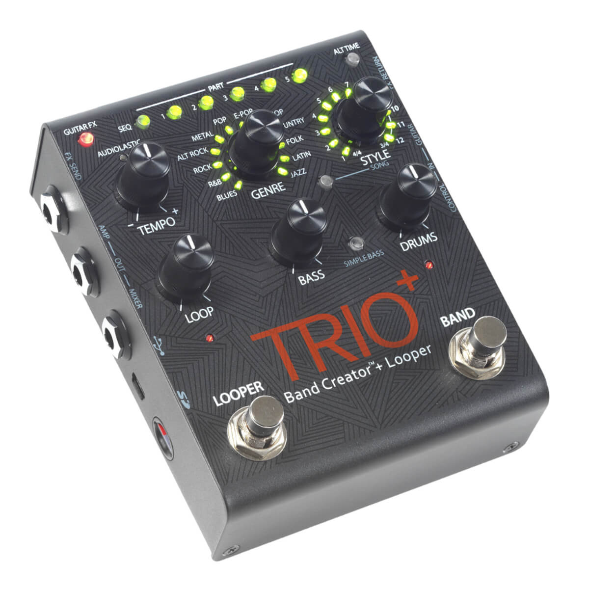 Digitech Trio+ Band Creator and Looper Pedal OPEN BOX - Fair Deal Music